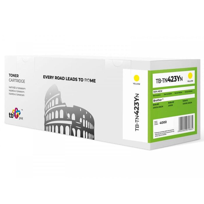 Toner Compatible Para Brother Tn423 Y Tb-Tn 423yn Ye 100% N