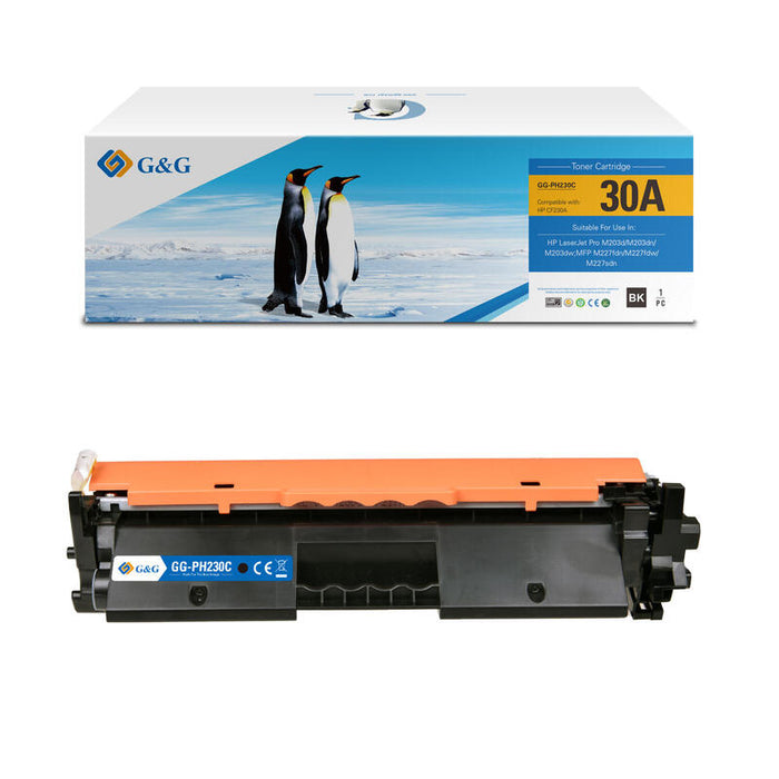 Toner Generico G&G Hp Cf230a Negro - Reemplaza 30a