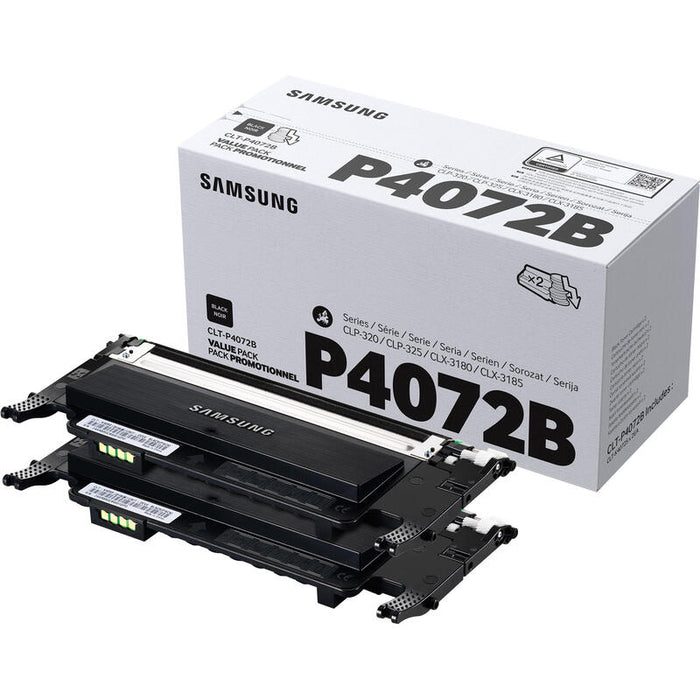 Toner Hp Compatible Samsung Clt-P4072b 2 Pack Negro Su381a