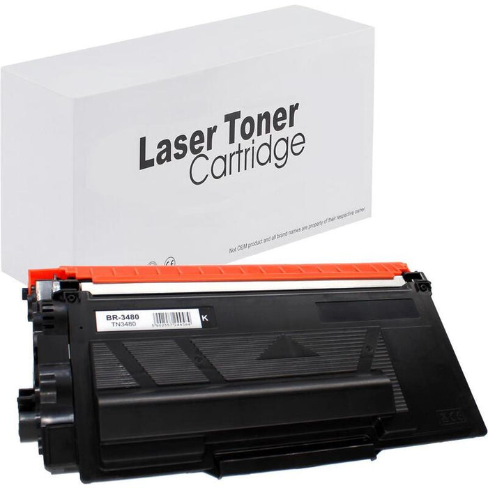 Tóner Para Brother Tn3480 Negro 8000 Páginas Neutral Box