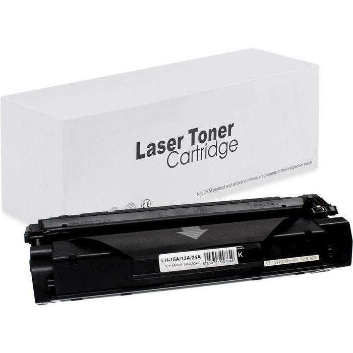 Tóner Para Hp C7115a / Q2613a / Q2624a Negro 2500 Páginas Neutral Box