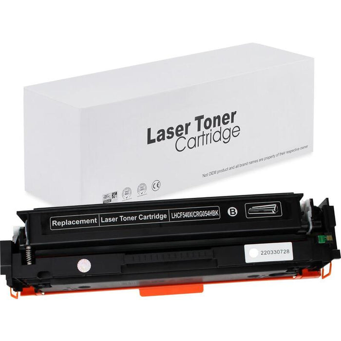 Tóner Para Hp / Canon Cf540x / Crg054h Negro 3200 Páginas Neutral Box