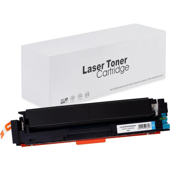 Tóner Para Hp / Canon Cf541x / Crg054c Cyan 2500 Páginas Neutral Box