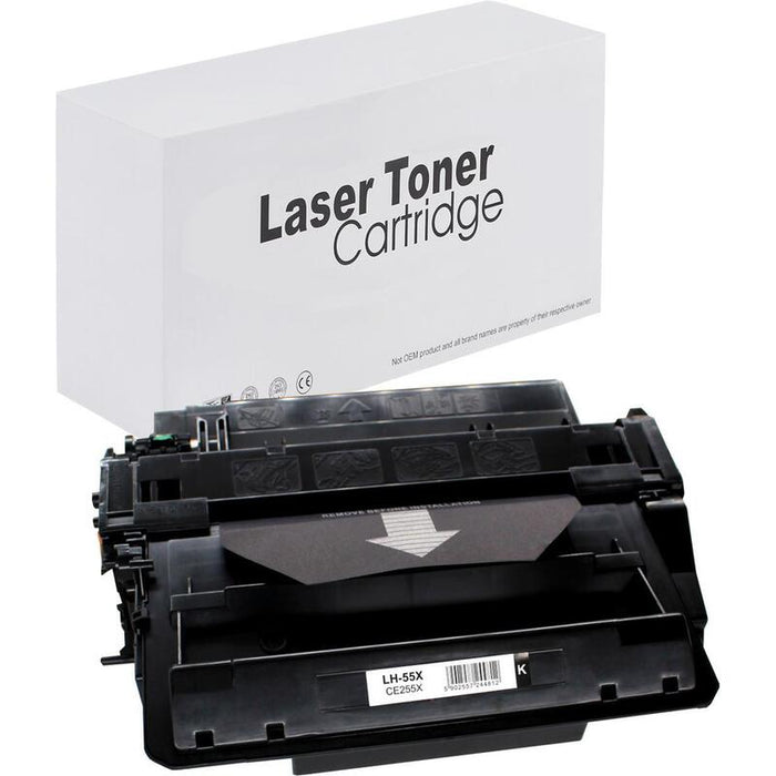 Tóner Para Hp Ce255x Negro 12500 Páginas Neutral Box