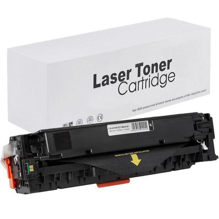 Tóner Para Hp Ce410a / Cf380a / Cc530a Negro 3500 Páginas Neutral Box
