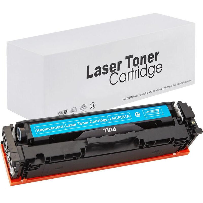 Tóner Para Hp Cf531a Cyan 900 Páginas Neutral Box