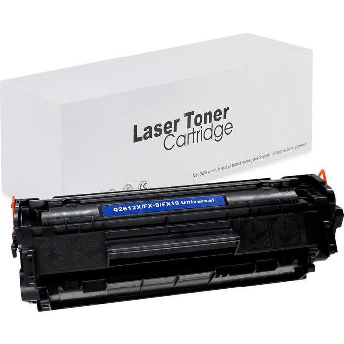 Tóner Para Hp Q2612x Negro 2800 Páginas Neutral Box