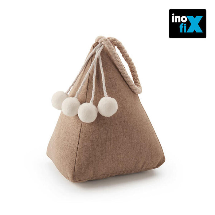 Tope Textil Sujetapuerta 1kg Saco Beige. Inofix