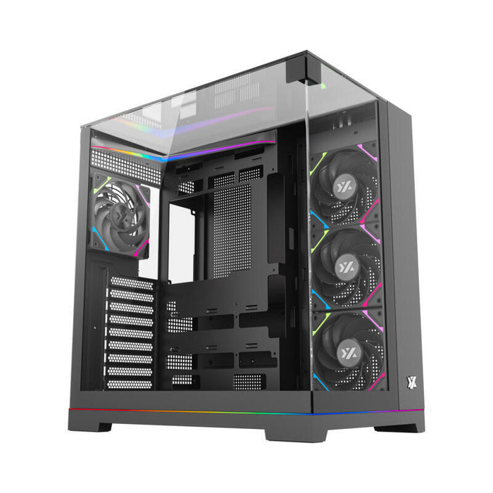 Torre Atx Xyz Tesseract A-Rgb Black