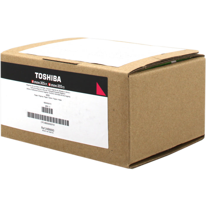 Toshiba Tóner Magenta T-Fc305pm-R 6b000000751  3000 Copias Cartucho De Impresión Retornable