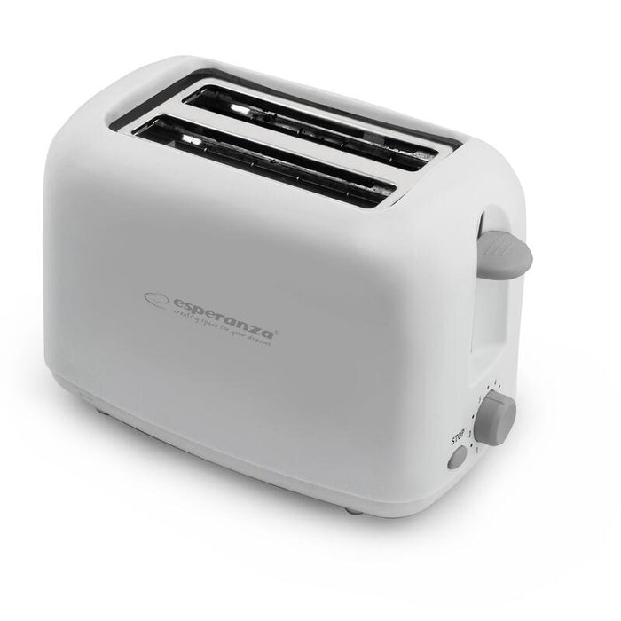 Tostadora Esperanza Ciabatta Ekt002 (600w; Color Blanco)