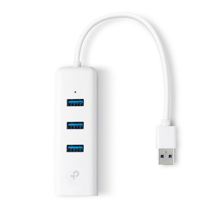 Tp-Link Conversor Ue330 De Usb3.0 A Ethernet Gigabit Con Hub 3p Usb3.0