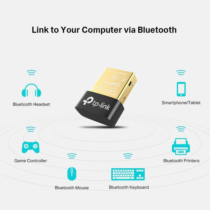 Tp-Link Tl-Ub400 Bluetooth 4.0 Nano Usb Adapter