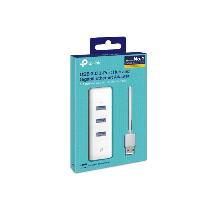 Tp-Link Ue330 Hub Usb 3.0 + Gigabit Ethernet Rj45 10/100/1000mbps