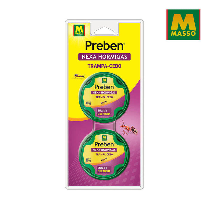 Trampa-Cebo Hormigas 2x10g Preben 231192n Massó