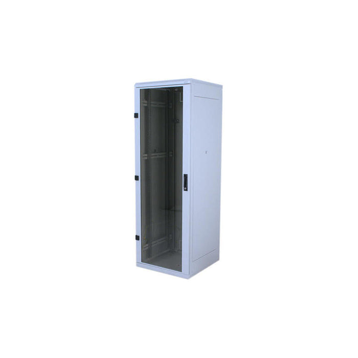 Triton Rma-42-A88-Cax-A1 Armario Rack De 19" 42u, 800x800mm, Puerta De Vidrio, Gris
