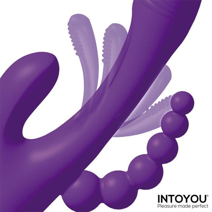 Triya Vibrador Con Lengua Flipping Y Cadena Anal