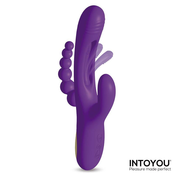 Triya Vibrador Con Lengua Flipping Y Cadena Anal