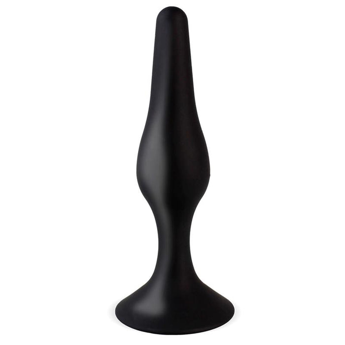 Trophy Plug Anal 11 Cm Silicona Negro