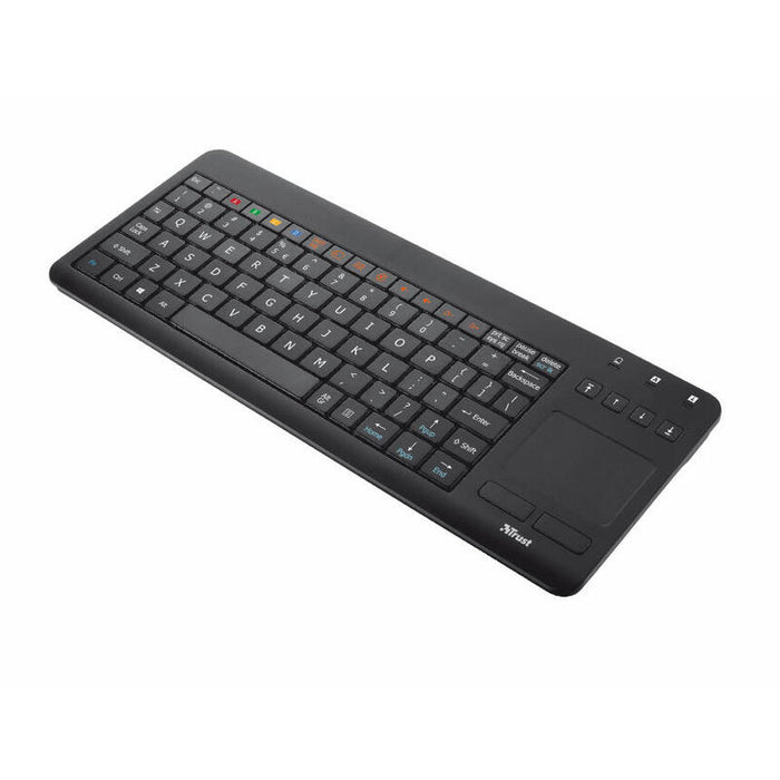 Trust Teclado Touchpad Sento Español Qwerty Inalambrico Negro 20062