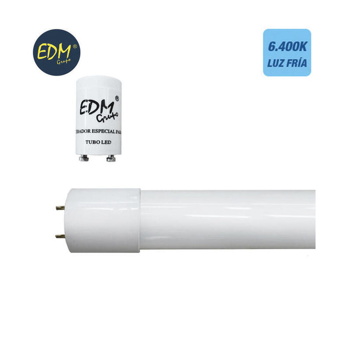 Tubo Led T8 22w 2420lm 6500k Luz Fria (Eq.58w) Ø2,6x150cm Edm
