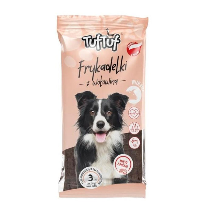 Tuf Tuf Meaty Sticks With Beef - Premio Para Perros - 70g