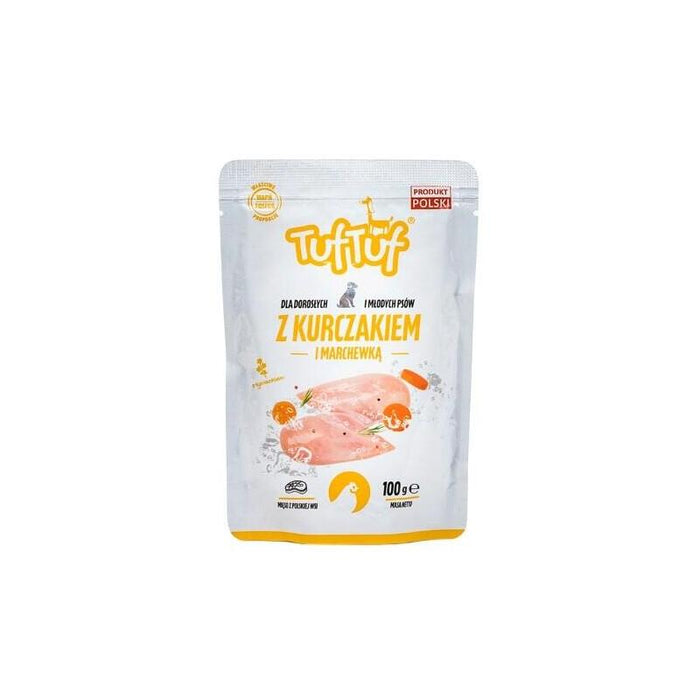 Tuf Tuf With Chicken And Carrot - Comida Húmeda Para Perros - 100g