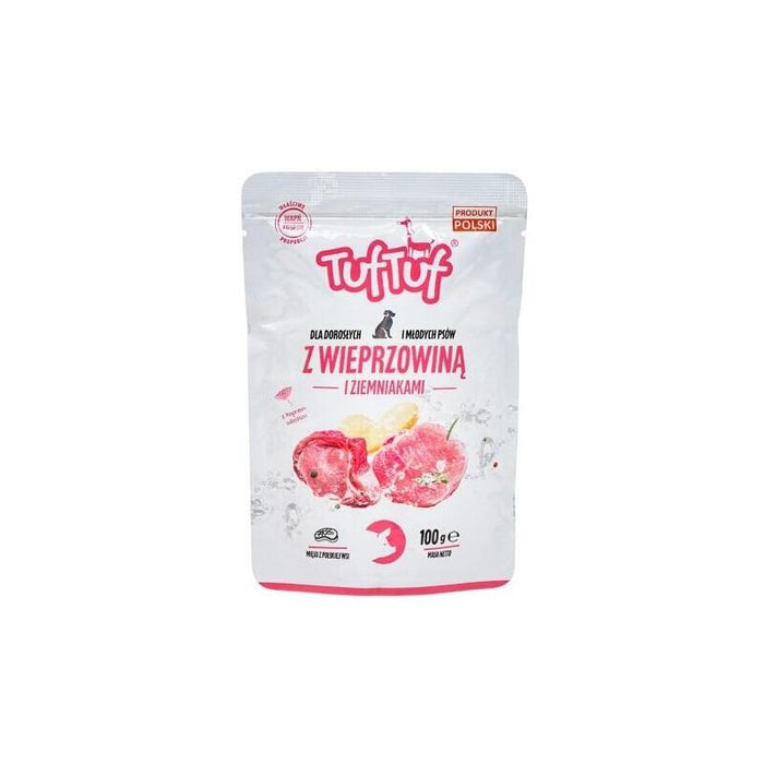 Tuf Tuf With Pork And Potatoes - Comida Húmeda Para Perros - 100g
