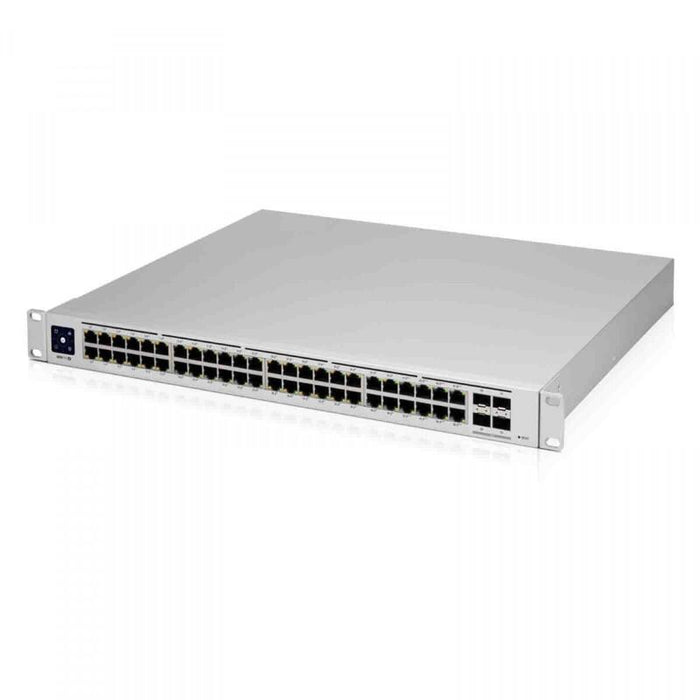 Ubiquiti Usw-Pro-48-Poe Unifi Switch Gen2 40x Gigabit Poe+, 8x Gigabit Poe++, 4x Sfp+ 10gb Ports, Total 600w