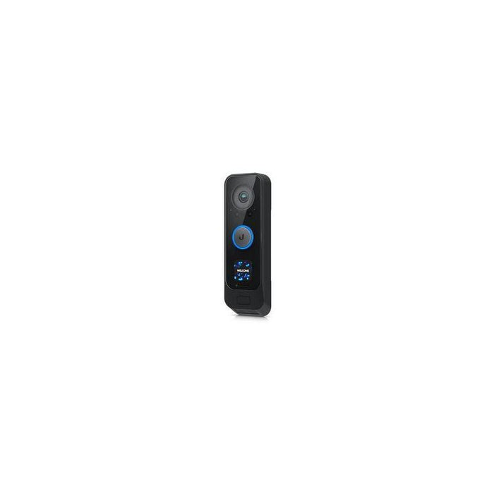 Ubiquiti Wifi-Connected Video Doorbell With A Primary 5mp Night Vision Camera Secondary 8 Mp Package Camera Programmable Display And Porch Light.