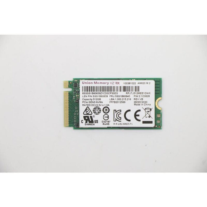 Umis Am620 512gb Pcie 2242 - Rpjtj512mee1owx Ssd Emi - Warranty: 3m