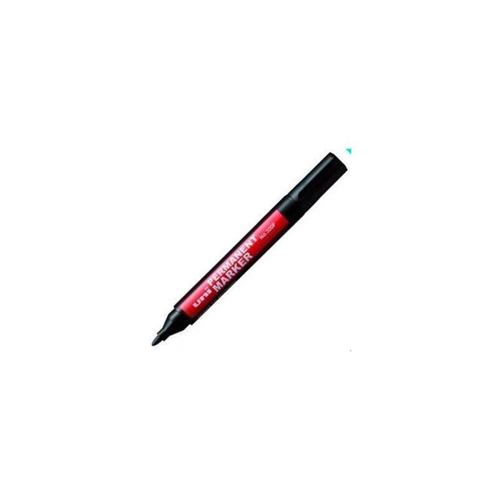 Uniball Marcador Permanente Marker No 320f Conico Trazo 1 -3 Mm Negro -12u-