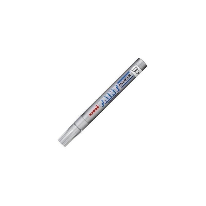 Uniball Marcador Permanente Paint Marker Px-20(L) Plata -12u-
