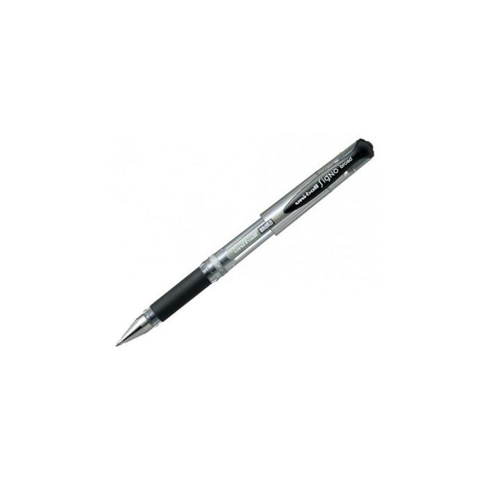 Uniball Rollerball Signo Broad Um-153 W Negro -12u-