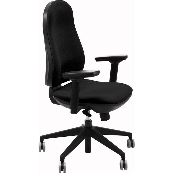 Unisit Silla Administrativa Sincro Ariel Aier Negra ( Reposabrazos No Incluido)