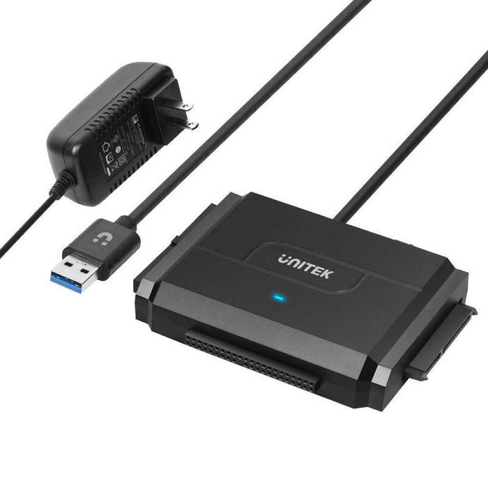 Unitek Convertidor Usb 3.0 A Ide+Sata Ii On/Off Switch, Y-3324