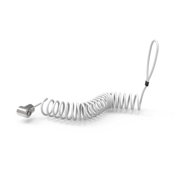 Universal Security Cable Lock Lock T-Bar W Security Trap Silver