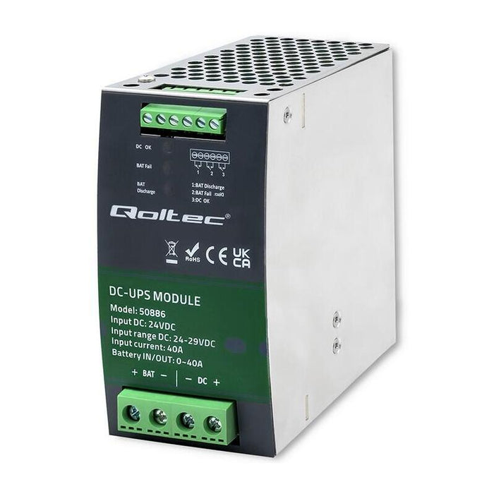 Ups Dc Module For Din    Rail, 40a, 24v