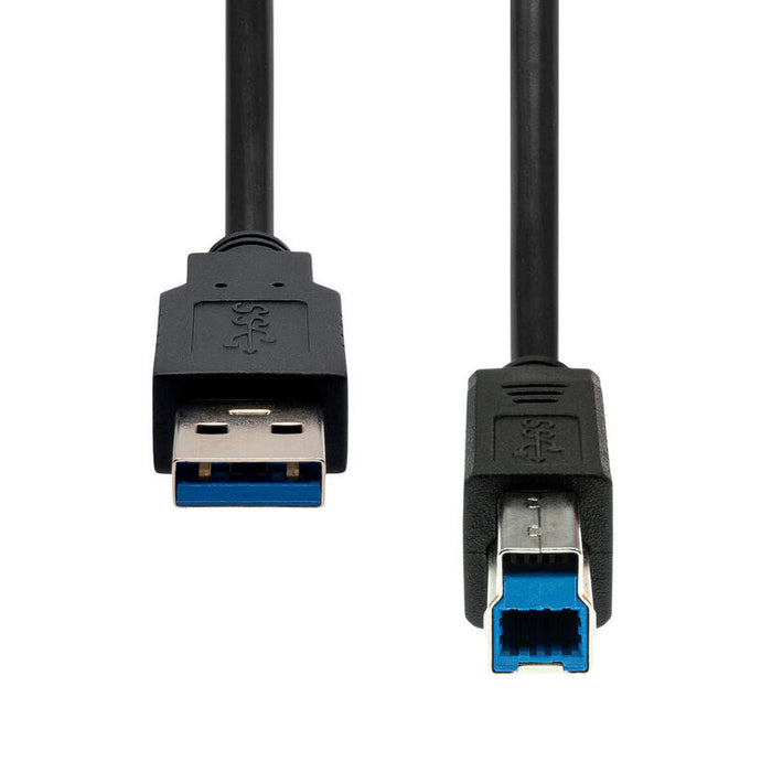 Usb 3.2 Gen1 Cable A To B M/M - Black 0.5m - Warranty: 360m