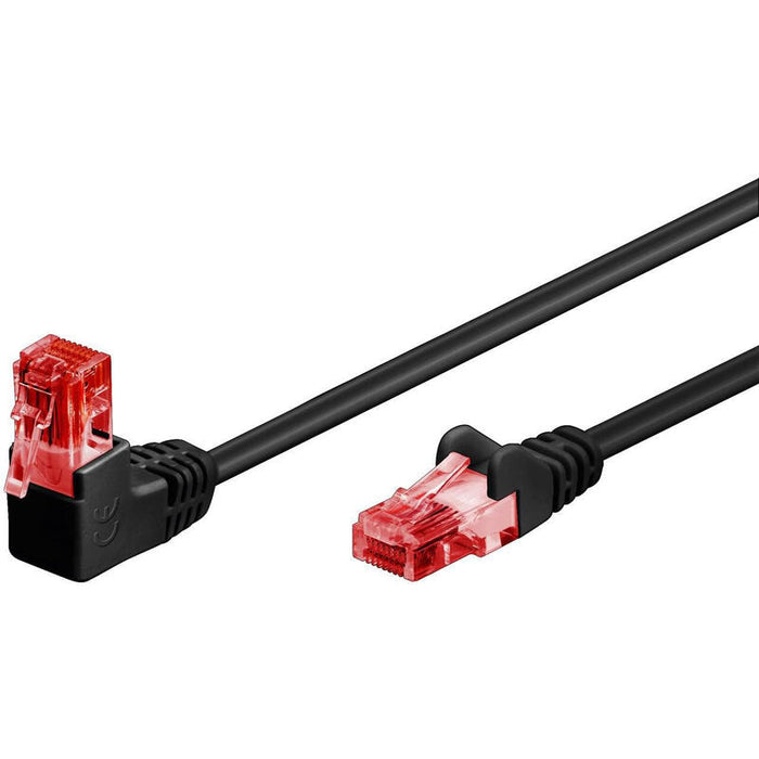 U/Utp Cat6 0,25m Black Pvc 1  X 90ø