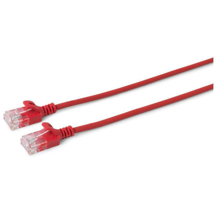 U/Utp Cat6 1m Red Slim,  Unshielded Network Cable,