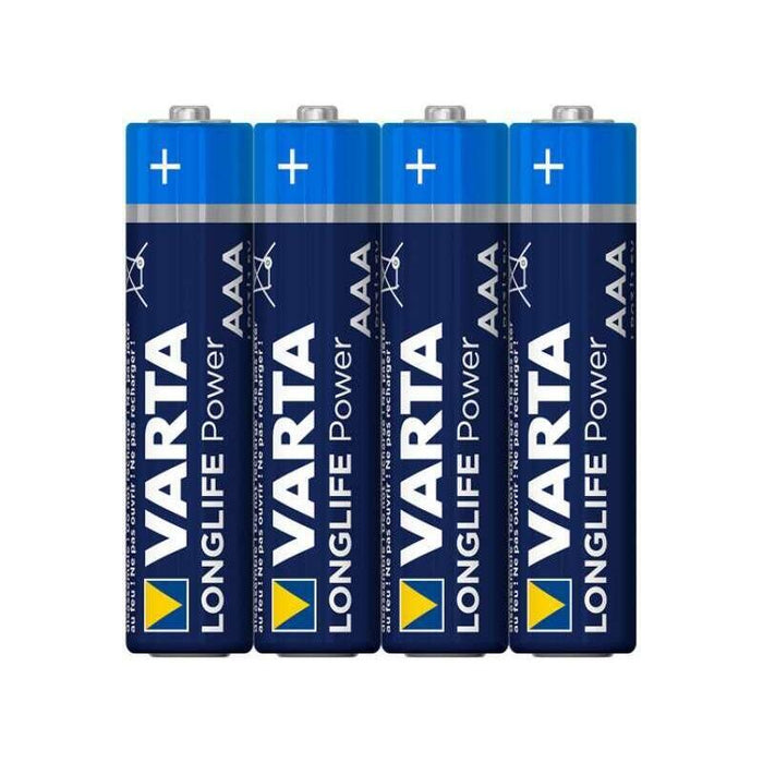 Varta Batterie Alk. Micro Aaa Lr03 1.5v Longlife Power Shrink. (4-Pack)