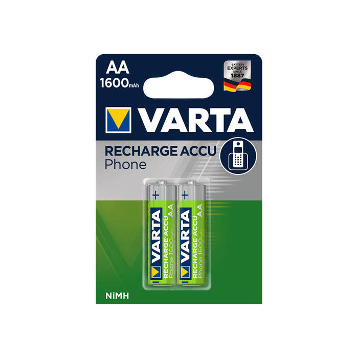 Varta Pilas Recargables Phone    Aa  Hr6  1600mah           2st.
