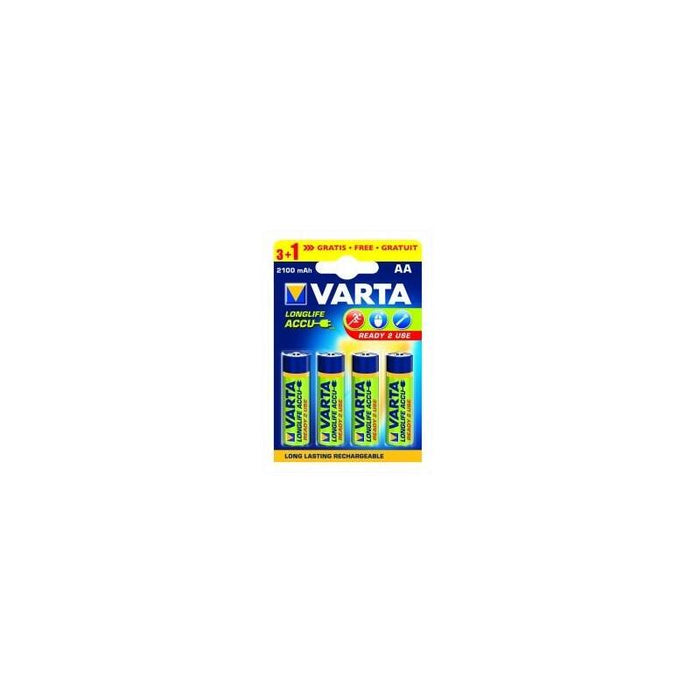 Varta Rechargeable R6   2100mah 4pcs Ready 2 Us