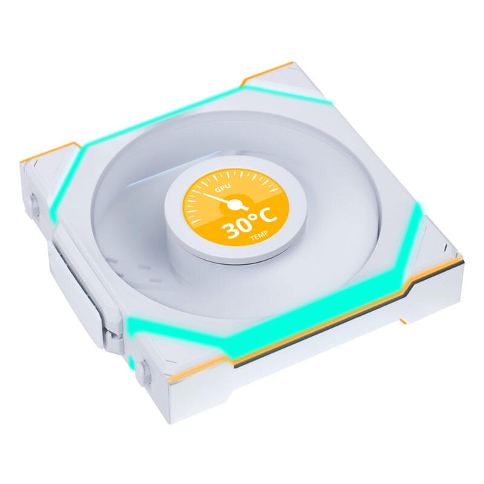 Ventilador 120x120 Lian Li Unifan Sl Wireless Lcd White