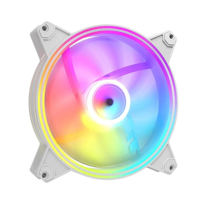 Ventilador Argb 140x140x25 Blanco