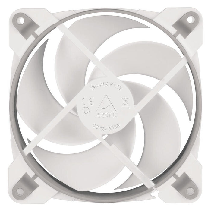 Ventilador Caja 12cm Arctic Bionix P120 Grey/White 120mm, Controlled Speed Pwm Pst