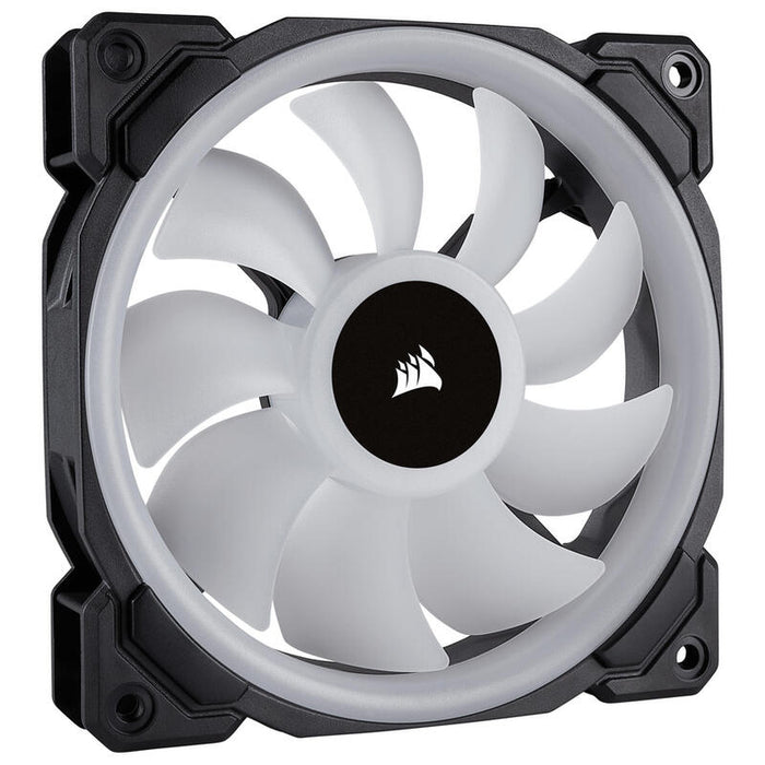 Ventilador Caja Corsair Ll120 Rgb 120mm Dual Light Loop Rgb Led Pwm Fan 3 Fan Pack Con Lighting Node Corsair Ll120 Rgb, Carcasa Del Ordenador, Ventilador, 12 Cm, 600 Rpm, 1500 Rpm, 24,8 Db