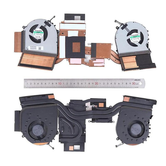 Ventilador Con Disipador Para Portátil Hp 17 Cb Tpn C144 Versión 2