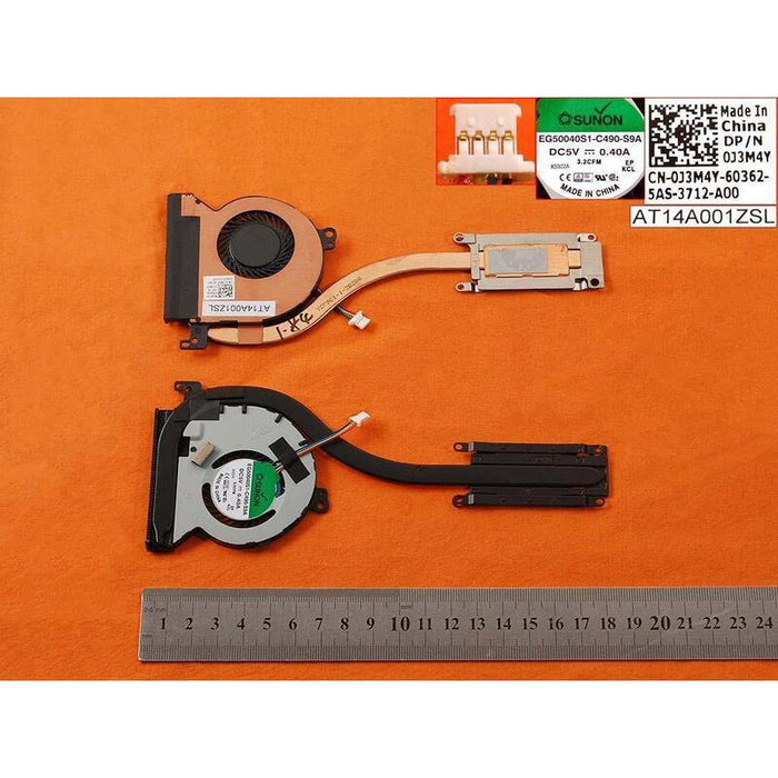 Ventilador Cpu Para  Portátil Dell
Modelos: Latitude E7450
P/N: Eg50040s1-C490-S9a, At14a001zsl, 0j3m4y